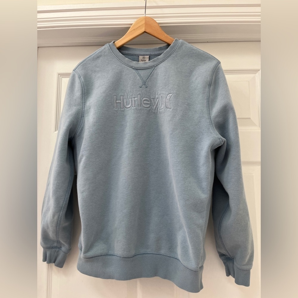 Hurley Blue Men’s Sweater / Pull On Sweater size medium